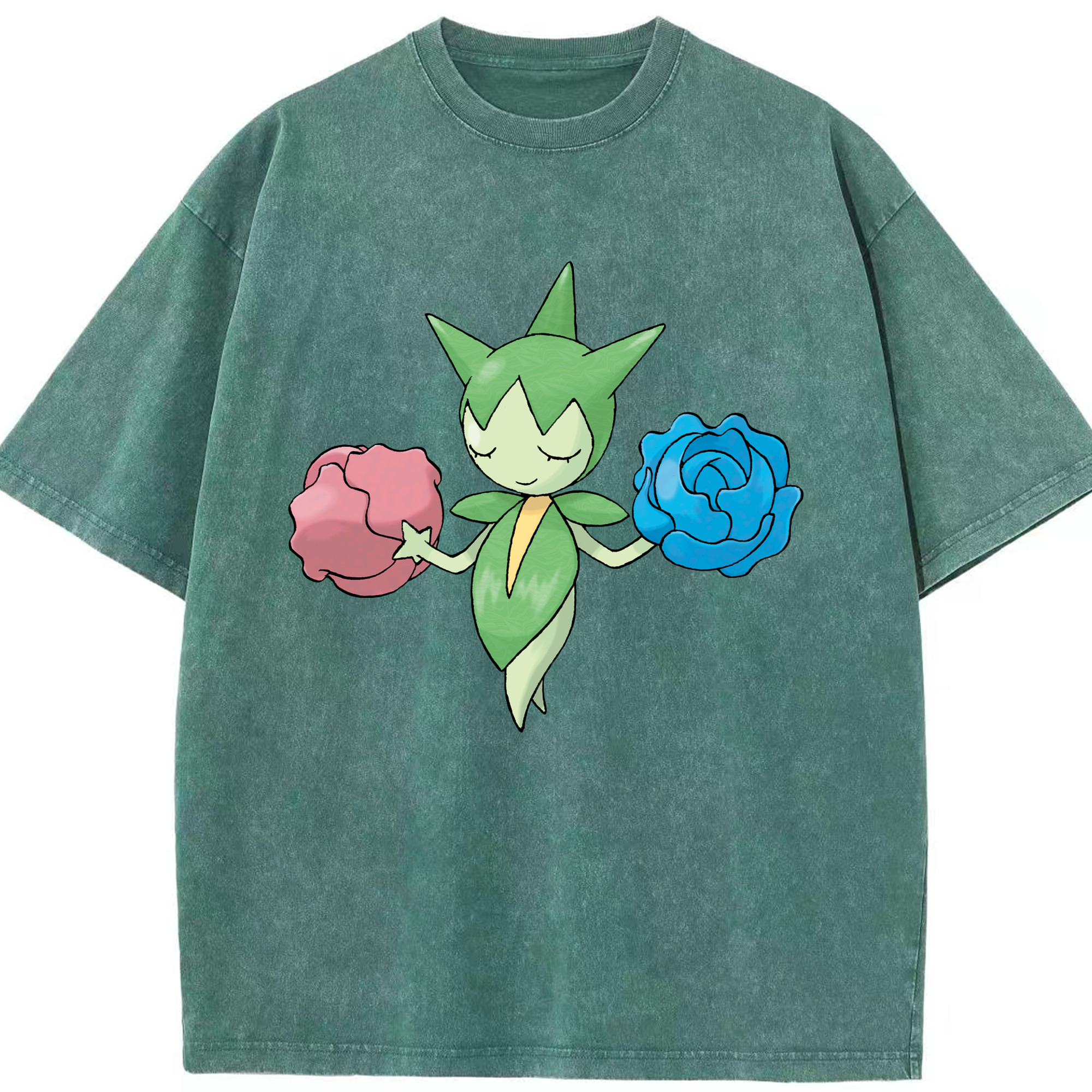 （画像用） ポケットモンスター Pokémon 綿100% ヴィンテージ風 半袖Tシャツ（フロントプリント）